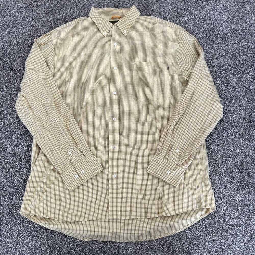 Timberland Men's XXL Checkered Button-Down Shirt